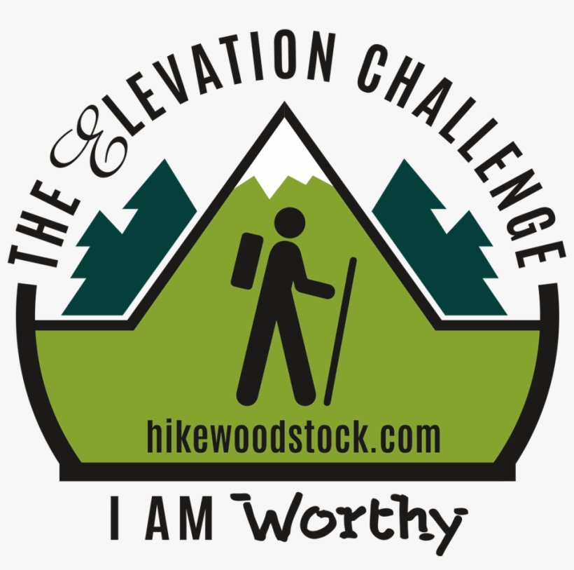 Elevation Hike Woodstock Badge - My Favorite Hikes: A Journal For Nature Lovers, transparent png #3986793
