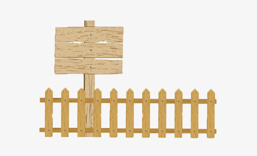 Placas Fazendinha - Fence Clipart Png, transparent png #3987125