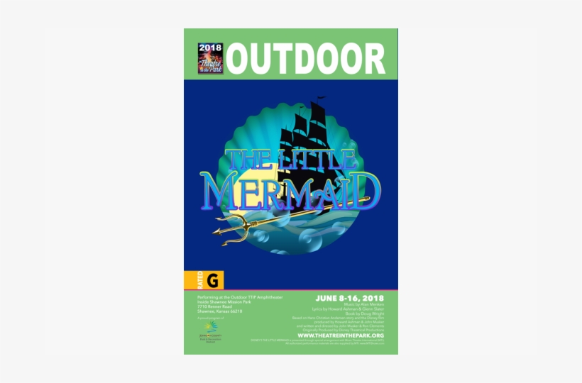 The Little Mermaid - Flyer, transparent png #3987128