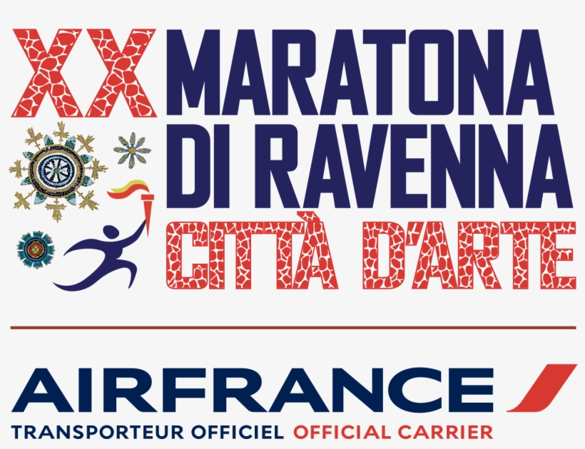 Maratona-airfrance Logo Congiunto 2 - Air France, transparent png #3987273
