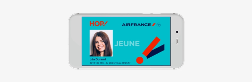 What Is It - Carte Jeune Air France, transparent png #3987518