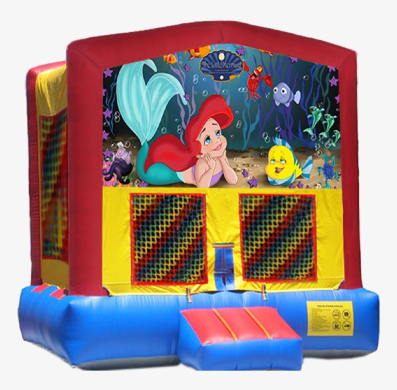 Little Mermaid Modular Bounce House - Descendants Bounce House, transparent png #3987579