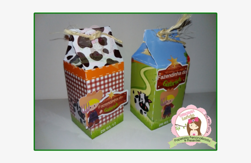 Milk Fazendinha - Box, transparent png #3987687