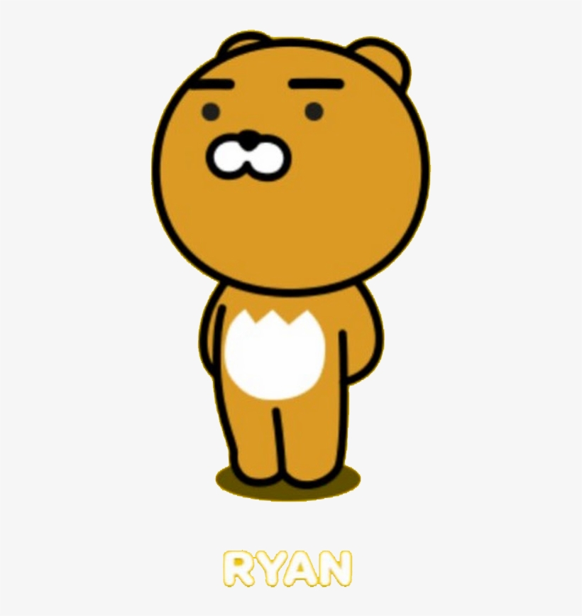 Apeach - Ryan - Tube - Conmuzi - - Transparent Kakao Friends, transparent png #3989631