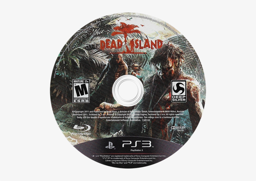 Dead Island Ps3 Disc - Dead Island Cover, transparent png #3990234