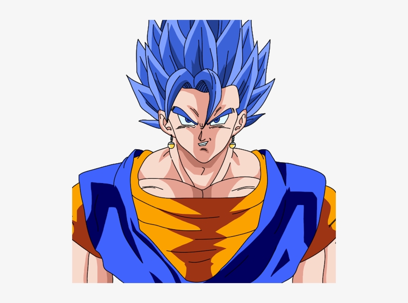 Photo - Dragon Ball Z Characters Blue Hair, transparent png #3990503