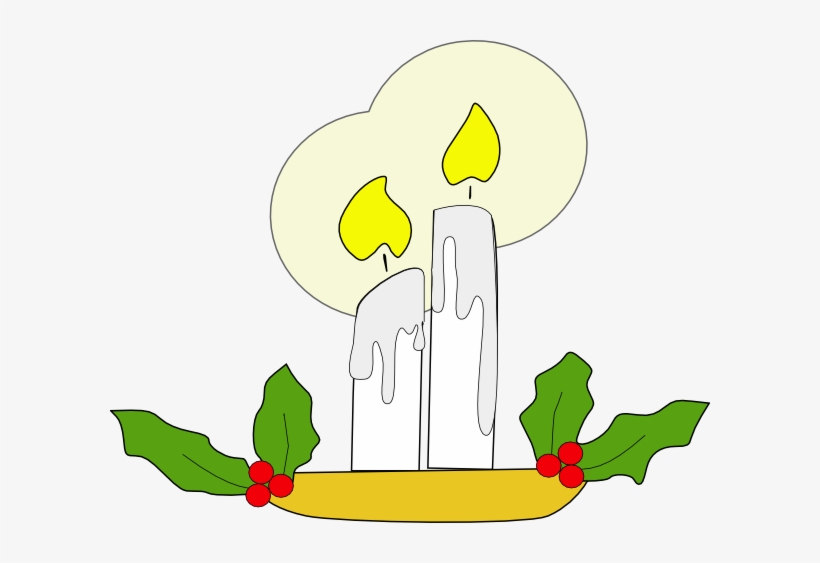 Free To Use & Public Domain Christmas Candles Clip - Christmas Candles Cartoon, transparent png #3991078