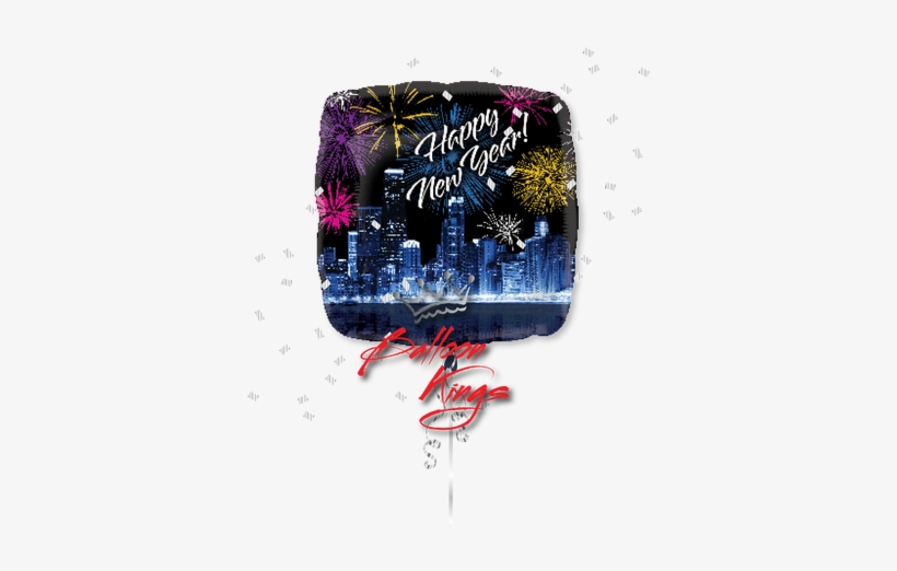 Happy New Year Skyline - Happy New Year 2018 Canada, transparent png #3991323