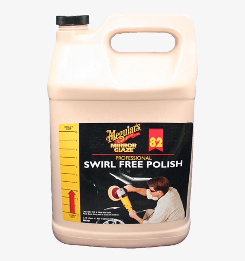 Meguiars Swirl Free Polish M8232, 1 Gallon - Meguiar's M8501 Mirror Glaze Diamond Cut Compound 2.0, transparent png #3992105