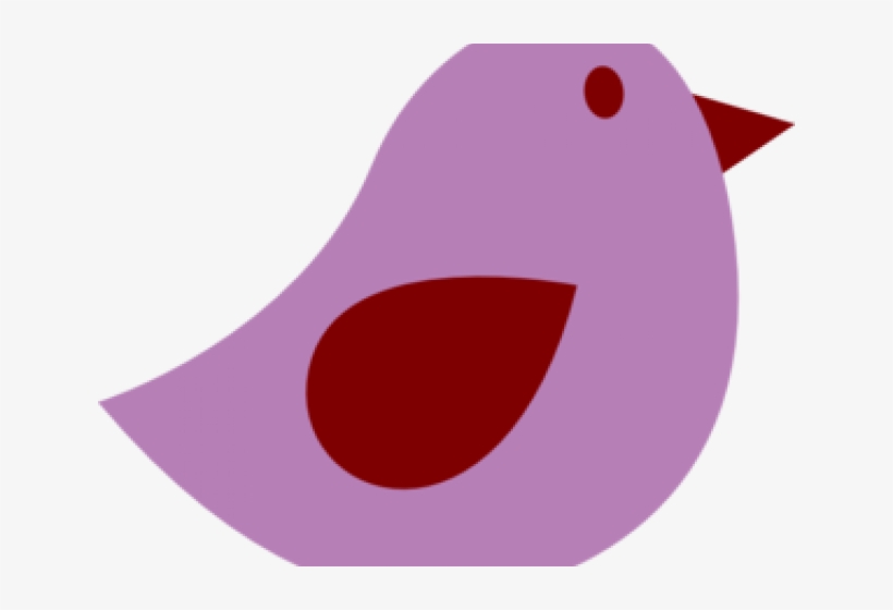 Purple Bird Clipart, transparent png #3992337