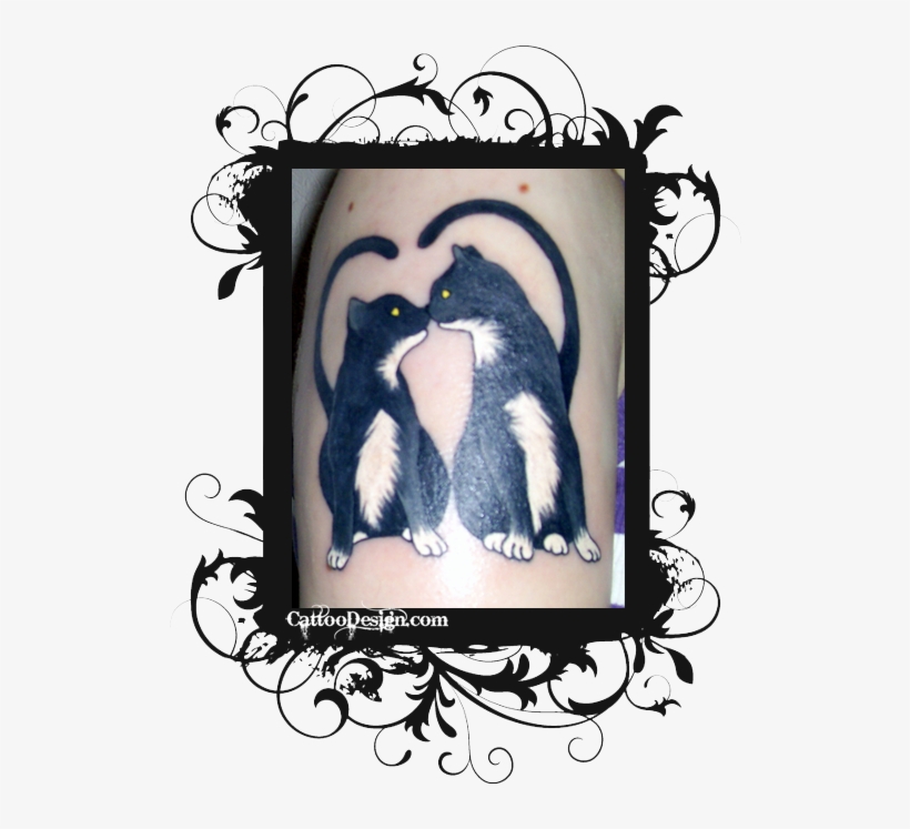 Like The Design, But I Would Either Use My Own Cats - Black Panther Cub Tattoo, transparent png #3992656
