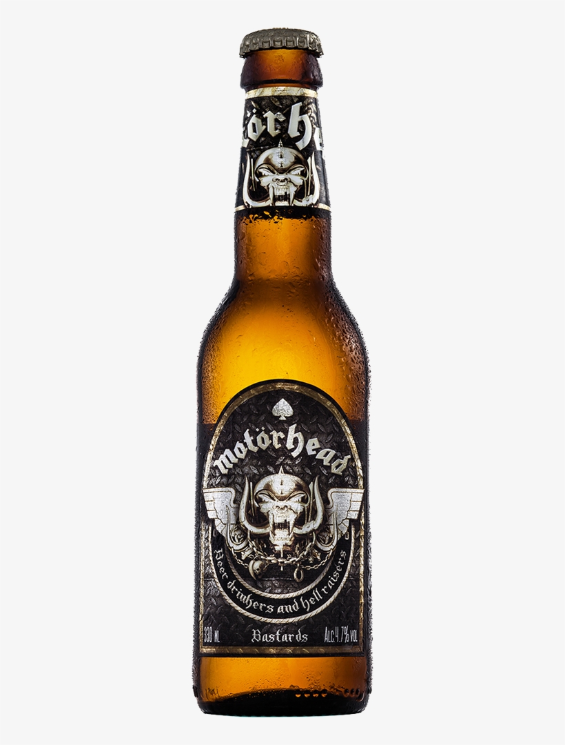 Bastards Lager - Motorhead Beer, transparent png #3993386