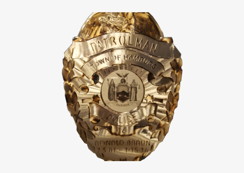 Patrolman Police Badge - Coa Of New York Shower Curtain, transparent png #3993468