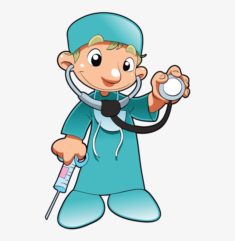 Фотки Community Helpers, Community Workers, Clip Art - Imagenes De Medicos Animados, transparent png #3993493