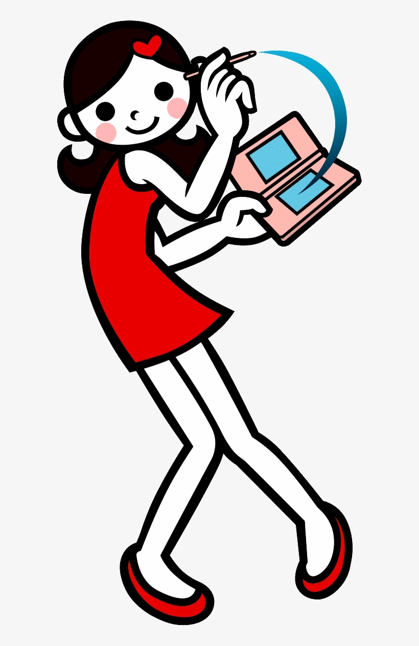 Clipart Free Stock Image Tap Girl Png - Rhythm Paradise, transparent png #3993498