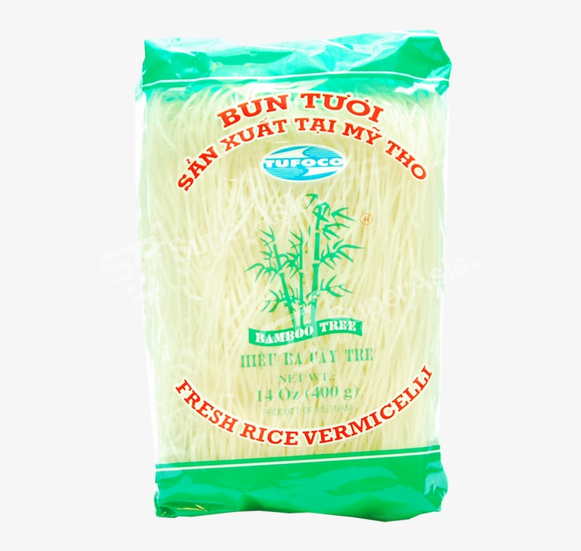 Bamboo Tree Bun Tuoi Rice Vermicelli 400 G - Bamboo Tree Bun Tuoi (fresh Rice Vermicelli) - 14oz, transparent png #3993529