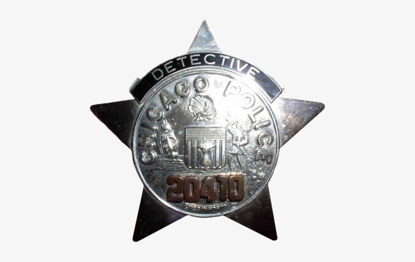 Chicago Police Detective Star - Badge, transparent png #3993530