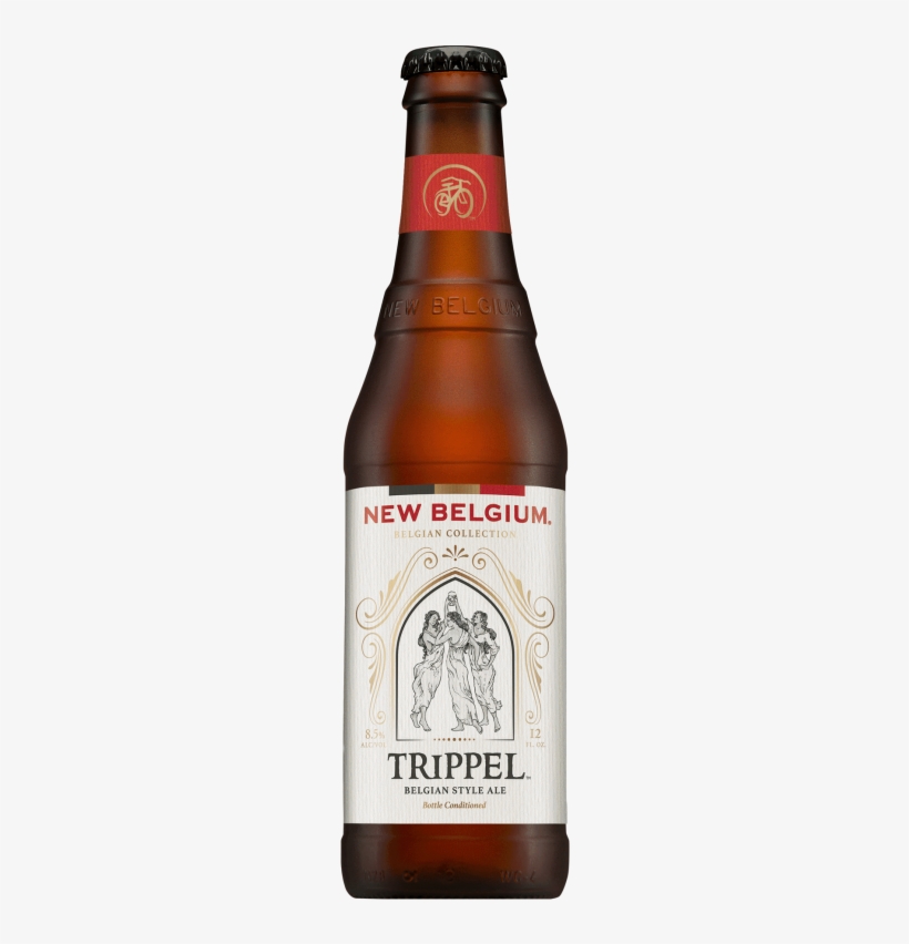 New Belgium Trippel Belgian Style Ale - Fat Tire Trippel Beer, transparent png #3993610