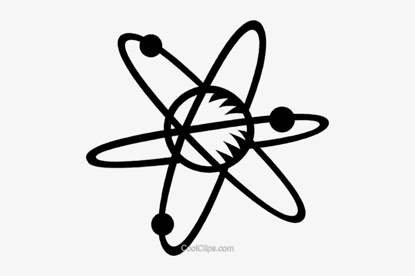 Átomos Livre De Direitos Vetores Clip Art Ilustração - Illustration, transparent png #3993975