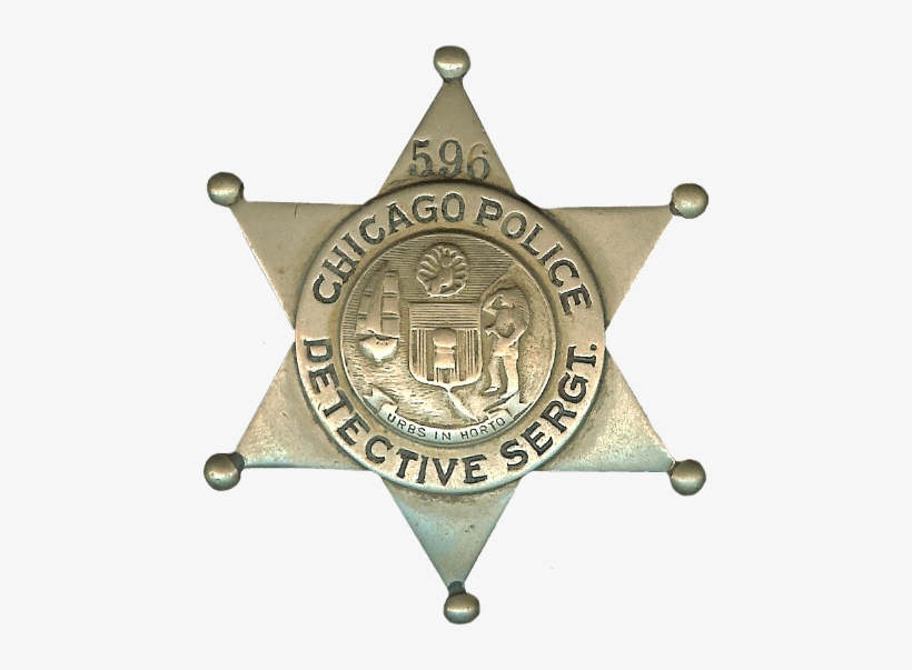 Chicago Police Detective Sergeant Star - Sgt Star, transparent png #3994089