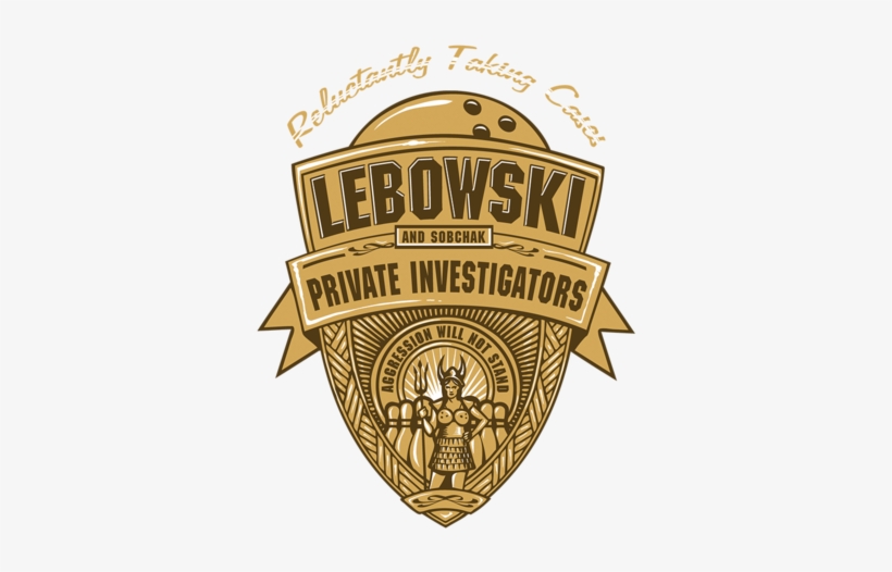 Detective Lebowski - Emblem, transparent png #3994121