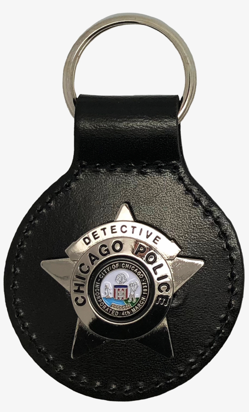 Chicago Police Detective Star Key Fob - Badge, transparent png #3994145
