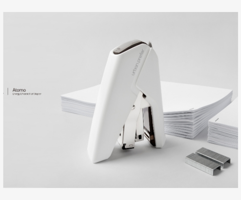 Atomo No.3 Energy Efficient Flat Stapler, transparent png #3994444