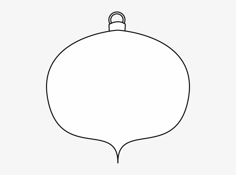 Christmas Ornament Black And White Christmas Ornament - Christmas Day, transparent png #3994876