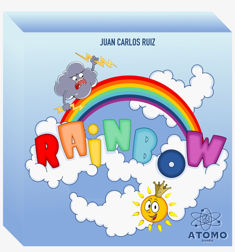 Caja Rainbow 3d - Illustration, transparent png #3995255