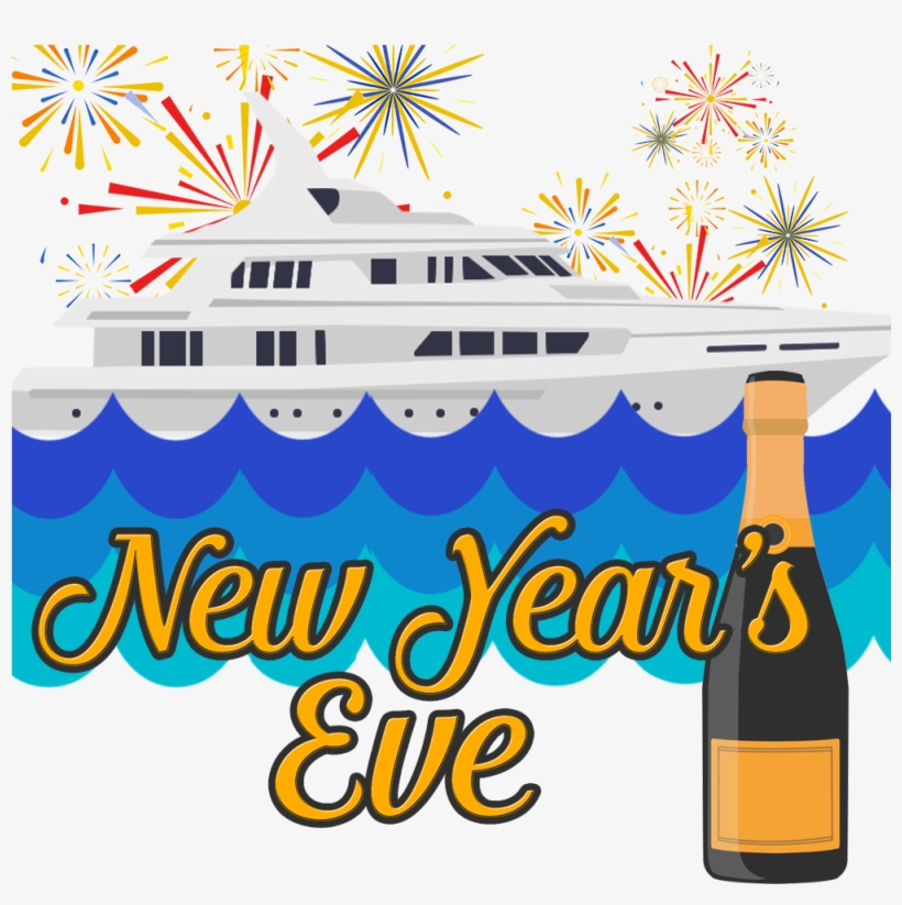 New Years Eve Yacht Party, transparent png #3995322