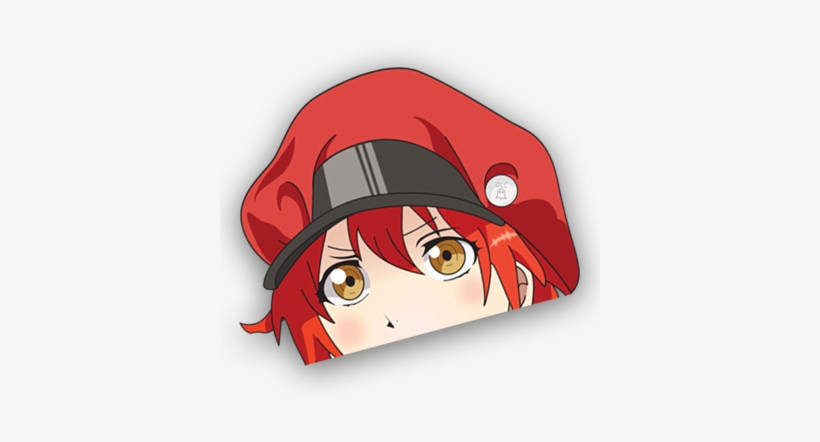 Peeking Red Blood Cell - Red Blood Cell, transparent png #3995576