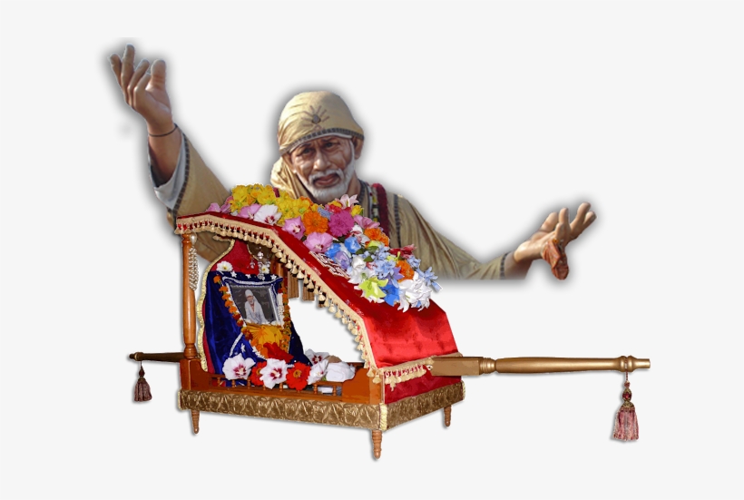 Moni Bhai & Party - Sai Baba Palki Yatra, transparent png #3995658