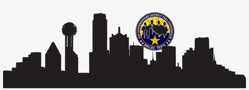 Dallas-skyline - Silhouette Dallas Cowboys Logo, transparent png #3995793