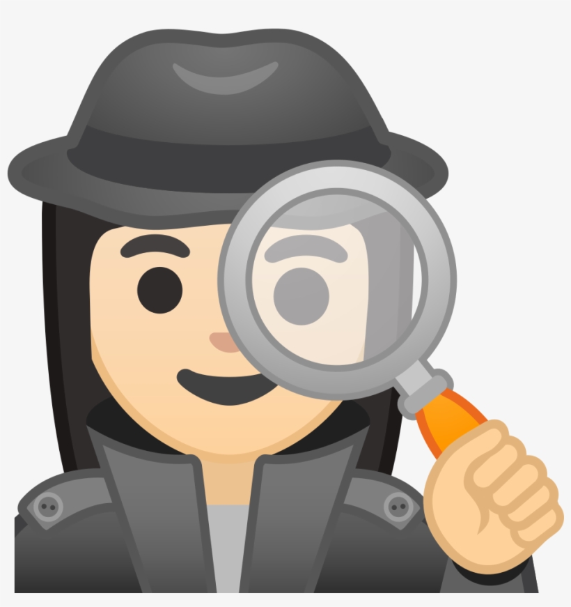 Download Svg Download Png - Detective Emoji Png, transparent png #3996051