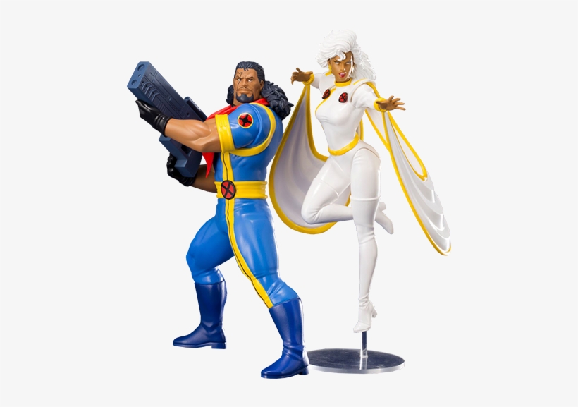 Bishop And Storm Two-pack Set Statue - Kotobukiya X Men 92, transparent png #3996124