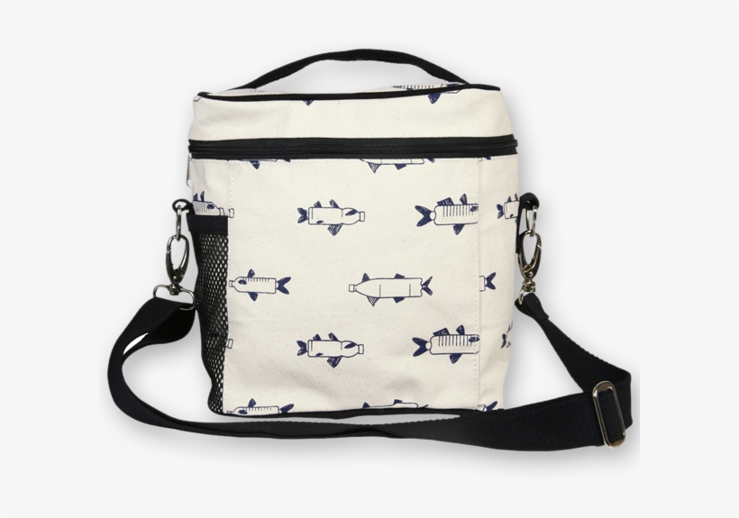 Ecoright Canvas Lunch Bag, Fishy Bottles - Shoulder Bag, transparent png #3996128