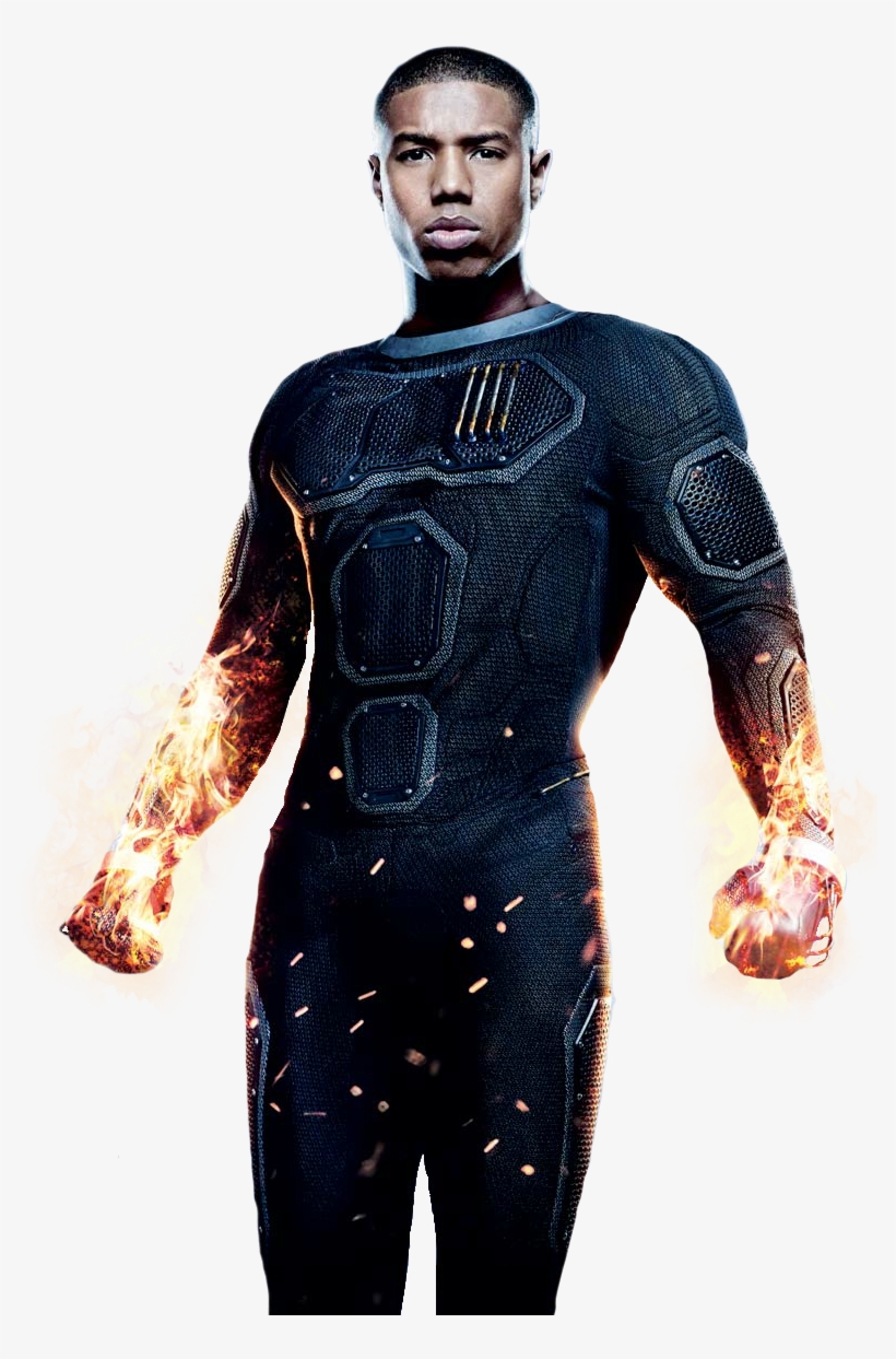 Png Quarteto Fantástico - Michael B Jordan Spider Man, transparent png #3996212