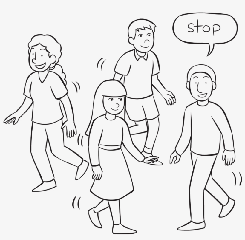 Walk & Stop - Stop And Walk, transparent png #3996339