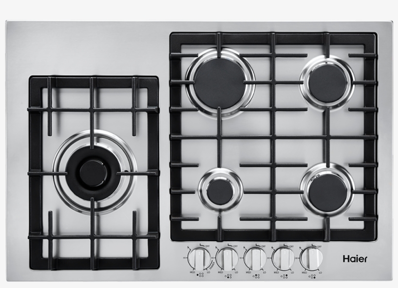 30" Gas Cooktop Photo Haier Hcc3430ags 30" Gas Cooktop With 5 Sealed