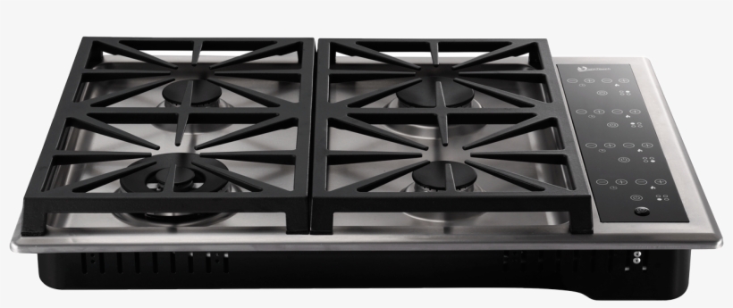 Full Touch Screen Four-burners Gas Stove - Gas Stove, transparent png #3996539