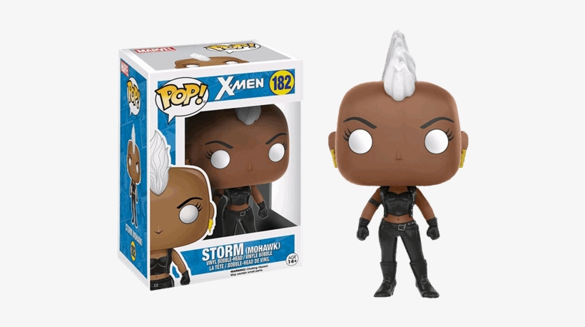 Storm With Mohawk Pop Vinyl Figure - X Men Funko Pop, transparent png #3996556
