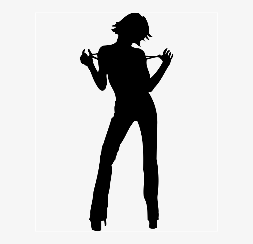Mujer Sexy - Silhouette, transparent png #3996839