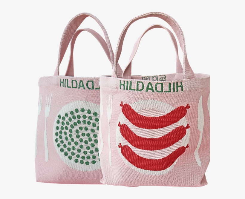 Lunch Bag Acrylic Sausage & Beans Pink - Sausage, transparent png #3996867