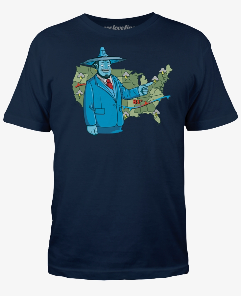 Storm Spirit Weather Man - Cs Go Karambit Tee, transparent png #3997114