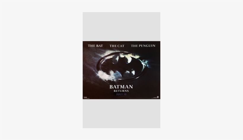 For Sale - Batman Returns Movie Poster (11 X 17), transparent png #3997679