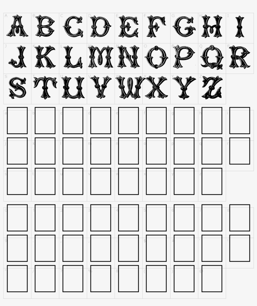 Font Characters - Grotesque, transparent png #3997884