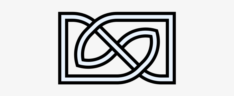 Trefoil Knot Wikiwand Define Trefoil - Upside Down Cross Png, transparent png #3998026