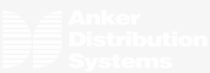 Anker Distribution Systems Logo Black And White - Samsung Logo White Png, transparent png #3998029