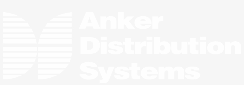 Anker Distribution Systems Logo Black And White - Samsung Logo White Png, transparent png #3998029