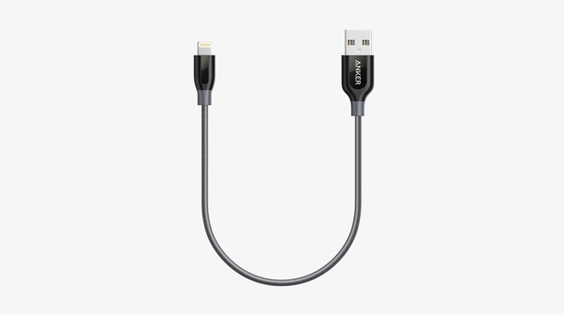 Anker Powerline Lightning Cable Durable And Fast Charging - Anker Lightning Cable For Iphone, transparent png #3998080